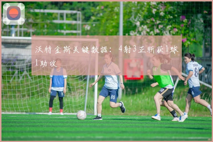 沃特金斯关键数据：4射3正斩获1球1助攻